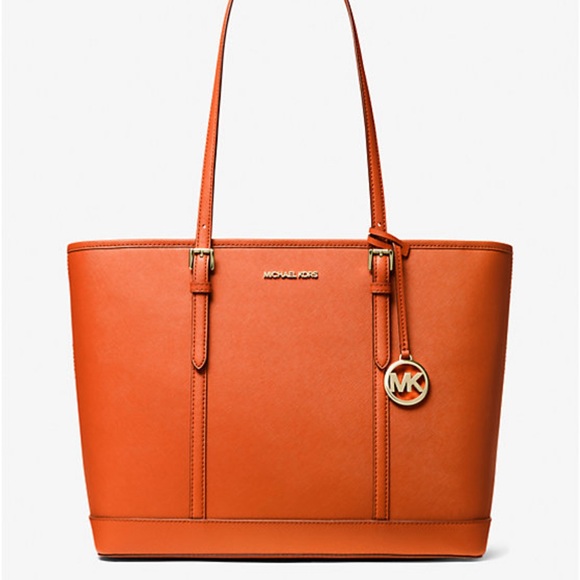 Michael Kors Handbags - Michael Kors Jetset travel tote in color poppy